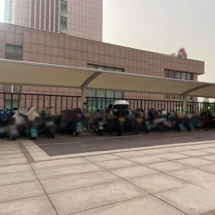 抚州膜结构电动车棚